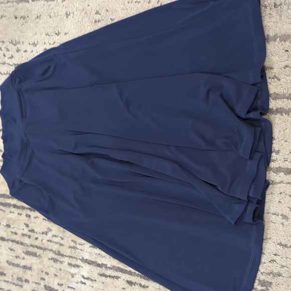 NWT KIM & CO. BRAZIL KNIT GAUCHO PANT WITH POCKETS cadet blue - Picture 2 of 7